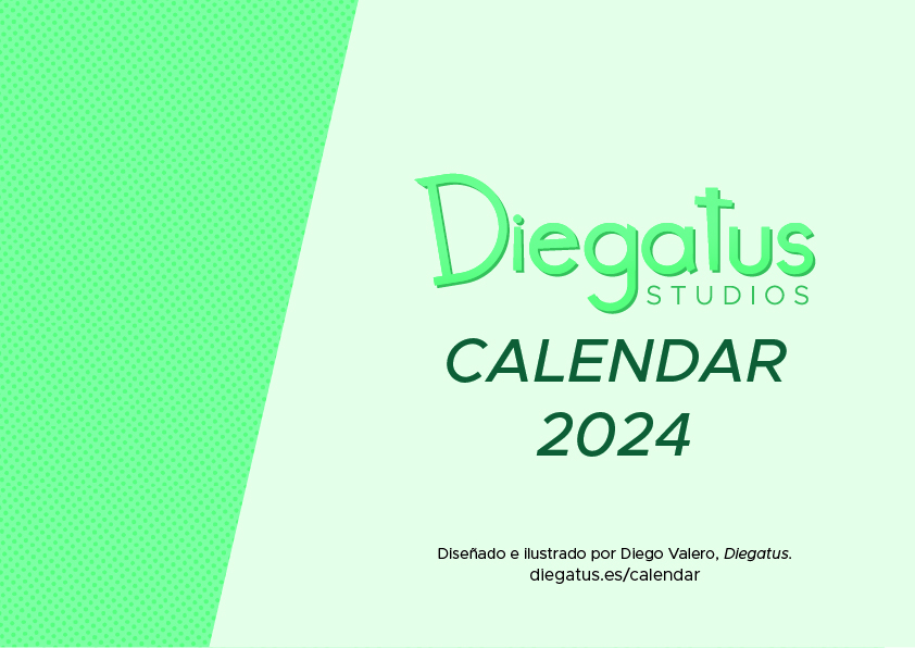 Calendario Diegatus Studios 2024